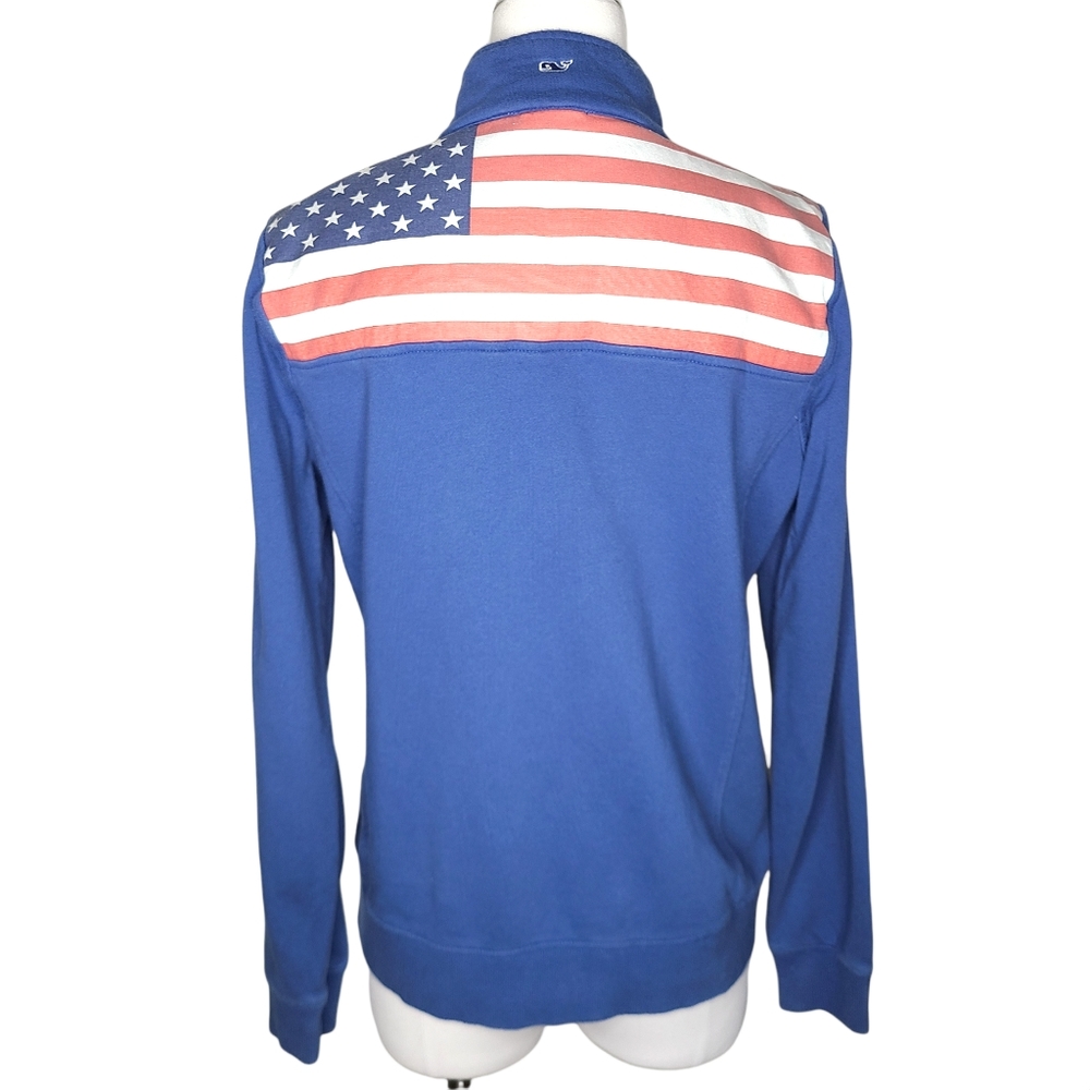 Vineyard Vines American Flag Shep Shirt Pullover - Picture 3 of 12